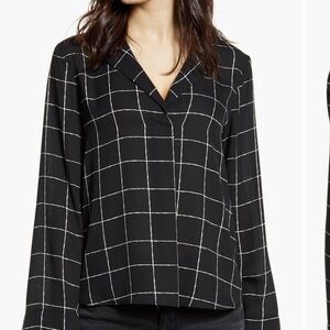 All in Favor - Nordstrom Harper long sleeve blouse